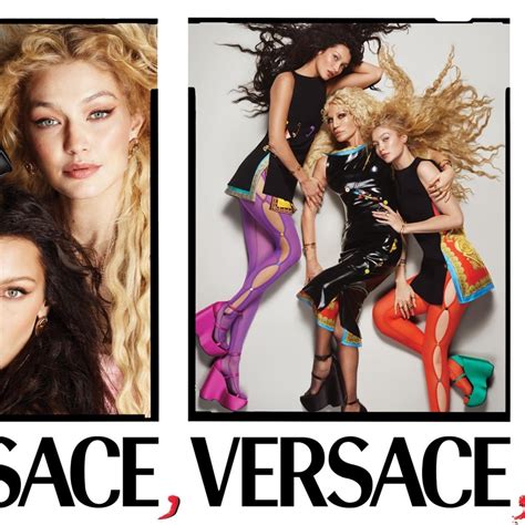 versace gigi and bella|gigi hadid Versace.